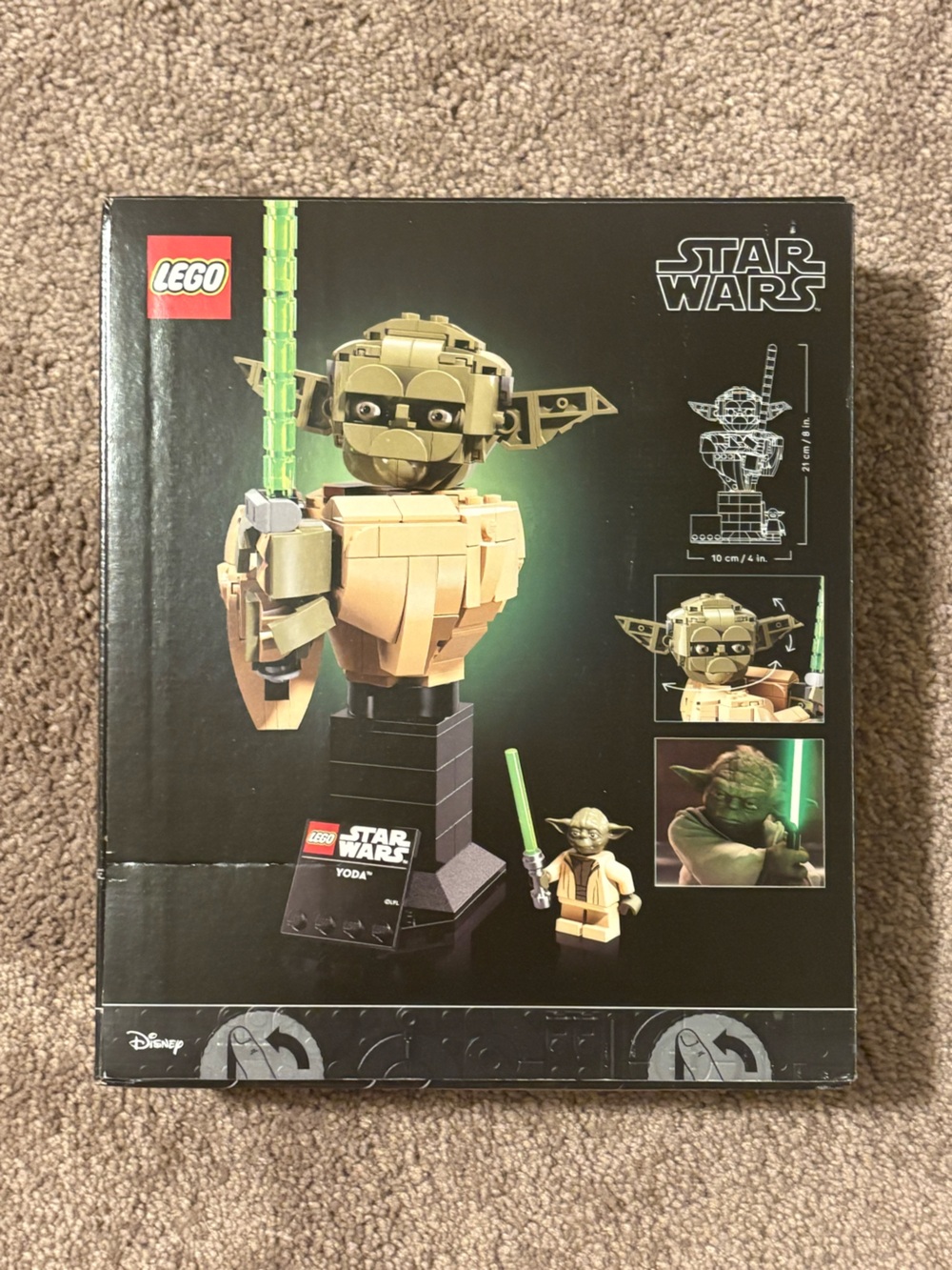 LEGO Star Wars Yoda Bust #75438